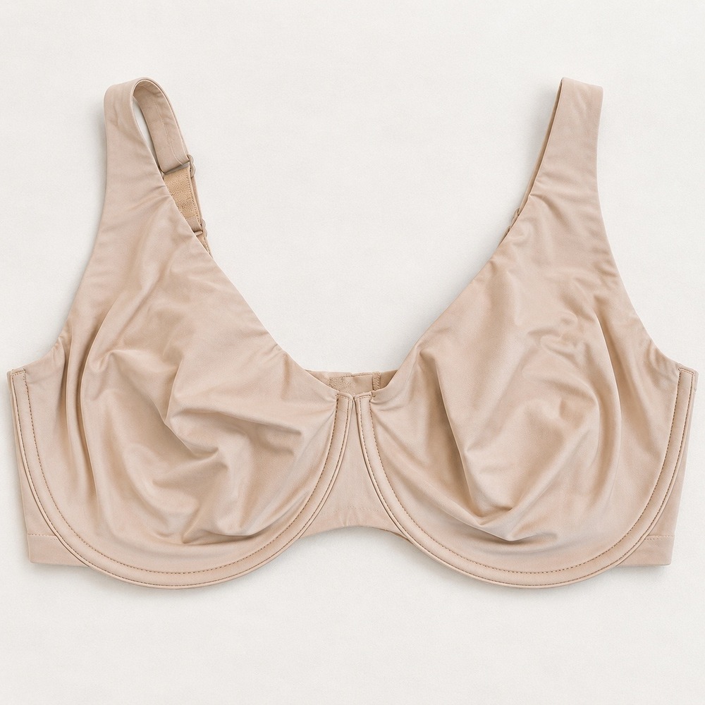 ThirdLove 24/7 Second Skin Unlined Underwire Bra Nude Tan Full Coverage Everyday